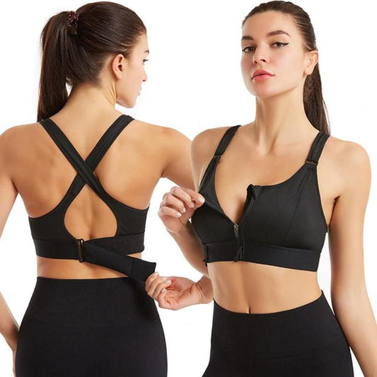 High Support and Firm Sports Top - ADJUSTABLE FIT TOP BRA