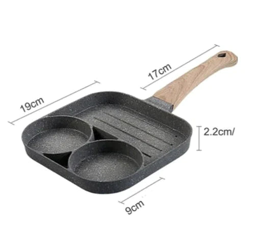 3-in-1 Non-Stick Frying Pan