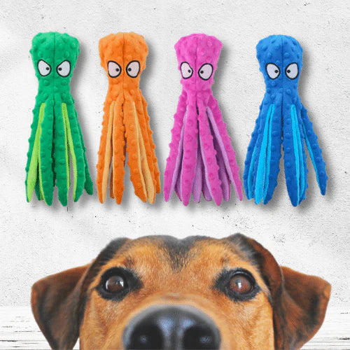 Anti Stress Octopus Chew Toy for Dogs