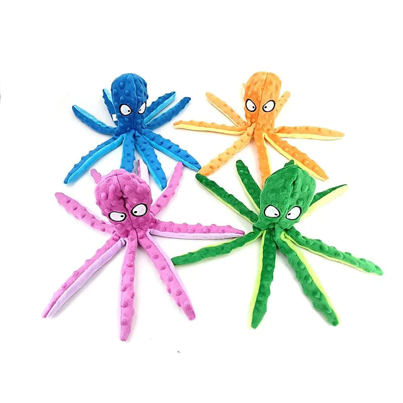 Anti Stress Octopus Chew Toy for Dogs